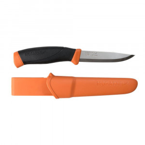 Cutit Morakniv Companion (S) – Burnt Orange | Otel inoxidabil 12C27 si teaca inclusa - Img 1