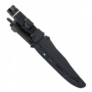Cutit neck knife SOG Instinct Mini G10 Satin, otel 5Cr15MoV, lama Drop Point 48 mm - Img 8
