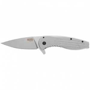 Cutit pliabil SOG Aegis FLK 14-41-02-42, lama Drop Point Cryo D2, Frame Lock, maner G10, EDC Outdoor Folder