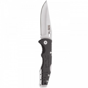 Cutit pliabil SOG Salute Mini Bead Blasted FF1001-CP, lama 8Cr13MoV, Lockback, maner G10, EDC Tactical Folder - Img 7