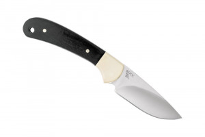 Cutit vanatoare Buck 113 Ranger Skinner 0113BRS-B, Lama 7.9 cm, lemn, teaca din piele