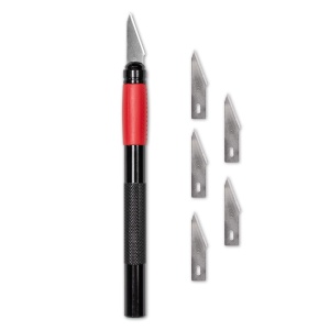 Cutter/Cutit precizie + 5 lame rezerva Angelus