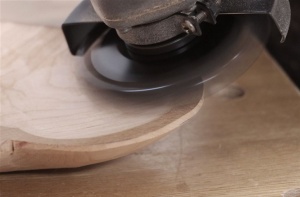 Disc sculptura, razuire si finisare in lemn TURBO Scraper Arbortech, - Img 4