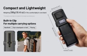 Dispozitiv Anti Tantari Nitecore EMR25, Functie Powerbank 12000 mAh, Ultrasunete, Protectie 5 m, IPX5 - Img 17