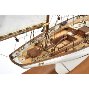 Dorade Fastnet Yacht 1931, Scara 1:20, Lungime 86.5 Cm, Navomodel Amati - Img 8