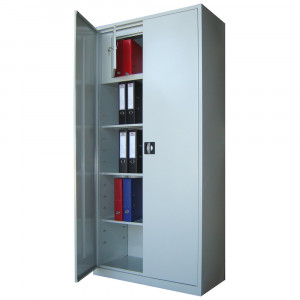 Dulap metalic cu caseta si 3 polite MATRIX A175, 900 x 400 x 1900 mm