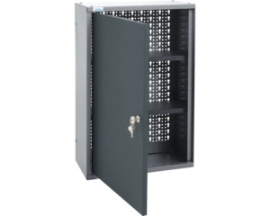 Dulap suspendat pentru atelier 40 x 60 x 20 cm cu 2 polite