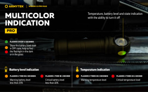 F06701CO Wizard C2 Pro Max Magnet USB Olive - lumina alba, Armytek - Img 15