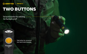 F07802W Lanterna Partner C2 Magnet USB Warm, Armytek - Img 11