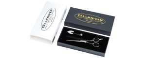 Fallkniven PS65 foarfeca profesionala de coafura 15,5 cm Trimmer cu lama din otel Elmax - Img 2
