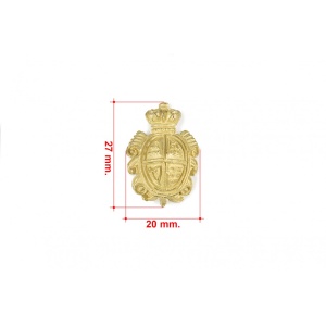 Figurina din metal stema Bombardier navomodele / hobby, Amati Italia - Img 2
