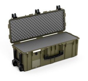 Geanta/ Valiza protectie cu burete pretaiat cu roti si maner telescopic, 8831HL, 963 x 368 x 329 mm, Explorer Cases - Img 2