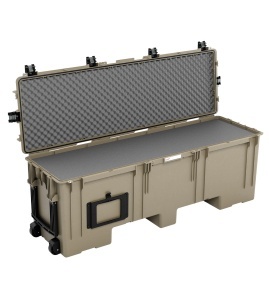 Geanta/ Valiza protectie cu burete pretaiat cu roti si maner telescopic, 14243, 1495 x 493 x 544 mm, Explorer Cases - Img 3