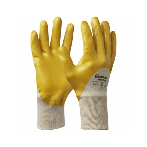 Gebol 729510, Manusi de protectie Nitril, din bumbac, acoperire cu nitril, rezistente la ulei si apa, uz profesional, marimea 10/XL - Img 2