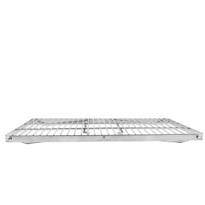 Gratar pliabil pentru foc de tabara Stabilotherm BBQ Grid Large din otel inoxidabil - Img 3