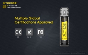 Incarcator Inteligent Nitecore UI1, 1 Slot, Li-ion / IMR, Alimentare USB-C, Recuperare IMR - Img 8