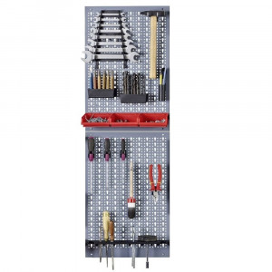 Kit 2 panouri perforate vertical/orizontal 800x600 pentru scule profesionale - Img 1