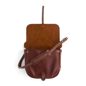 Kit geanta postas Bison Mail Bag din piele maro Tandy Leather, 44,5 x 35,6 cm - imagine 2