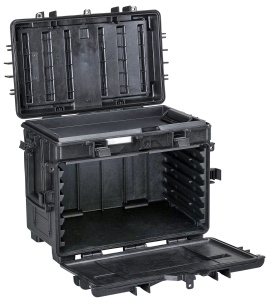 Lada de scule pe roti pregatita pentru organizatoare AIBOX, cu RFID/NFC, 5140X.B, 581 x 381 x 455 mm, Explorer Cases