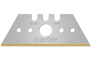Lame trapezoidale Martor nr. 852, inox, set 10 buc