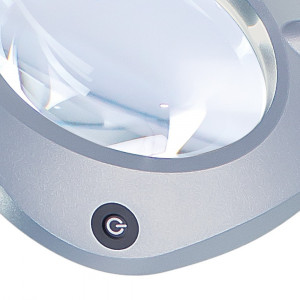 Lampa de lucru profesionala CENALED LENS DC cu lupa, cu braț flexibil - Img 5