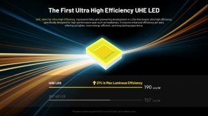 Lanterna Frontala Nitecore HC65 UHE Editie Vanatoare, 2000 Lumeni, 222 Metri, USB-C, Acumulator 4000 mAh - Img 3