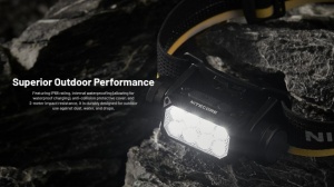 Lanterna Frontala Nitecore HC65 UHE Editie Vanatoare, 2000 Lumeni, 222 Metri, USB-C, Acumulator 4000 mAh - Img 13