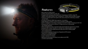Lanterna Frontala Nitecore HC65 UHE Editie Vanatoare, 2000 Lumeni, 222 Metri, USB-C, Acumulator 4000 mAh - Img 23