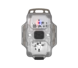 Lanterna multifunctionala Armytek Crystal WRB USB-C Blue 150 lm cu lumina alba si semnalizare rosu-albastru