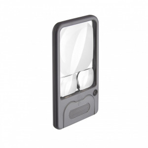 Lupa de buzunar cu LED multi-putere 2,5x, 4,5x și 6x - Carson - Img 1