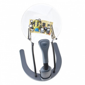 Lupa hands-free HelpingHands, putere 2x cu cleme reglabile - Carson - Img 3