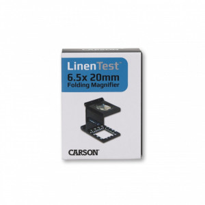 Lupa pliabila LinenTest din plastic 6,5x20 mm cu masuratori - Carson - Img 6