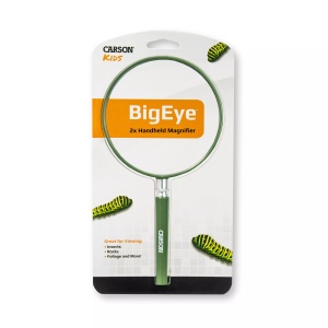 Lupă portabilă supradimensionată BigEye cu mărire 2x, Carson - Img 5