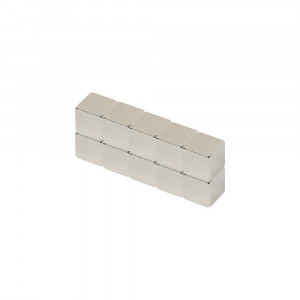 Magnet Industrial10x10x10mm, neodim, set 10 bucăți - Img 2