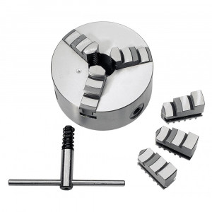 Mandrina de strung cu 3 falci Camlock 125 mm, WABECO - Img 2