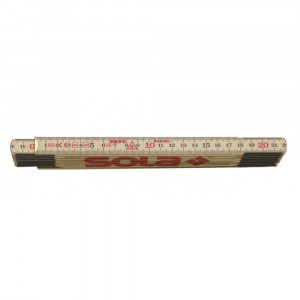 Metru pliabil lemn H 2.4/12, 2 m, SOLA - Img 3