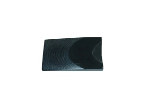 Micarta Canvas (foaie de cort) Double Black- 12.7 mm, pentru maner de cutit