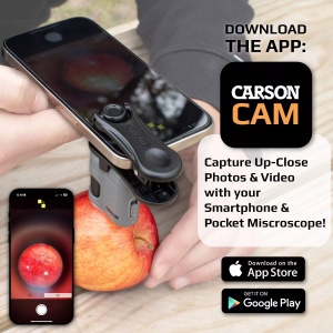 Microscop de buzunar Carson MicroMini cu 20x LED și iluminare UV - Img 4
