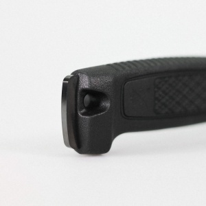 Morakniv Morkret Black Blade (C) – Cutit Survival Full-Tang Carbon 100Cr6 DLC 57.5 HRC Teaca Click-On MOLLE - Img 4