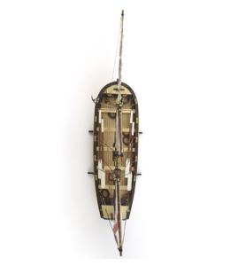 Navomodel Barca lunga a capitanului HMS Endeavour, scara 1:50 - Artesania Latina - Img 4