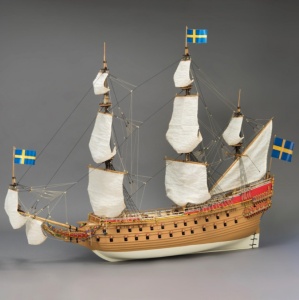 Navomodel nava de razboi Vasa, scara 1:65 - Artesania Latina - Img 2