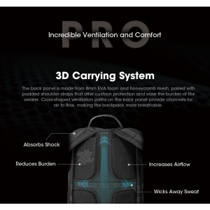 Nitecore BP23 Pro - Rucsac Tactic 23L Impermeabil - Img 13