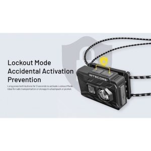 Nitecore NU20 Classic Lanterna Frontala 360 Lumeni - Img 15
