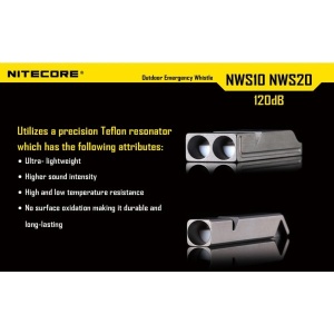 Nitecore NWS10 - Fluier de Supravietuire Titan 120dB - Img 6