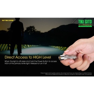 Nitecore TIKI GITD - Lanterna Breloc Fosforescenta - Img 14