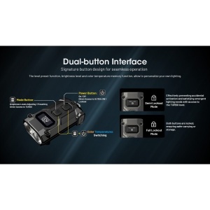 Nitecore TINI3, Lanterna Breloc 600 Lumeni OLED - Img 13