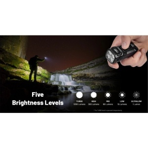 Nitecore TUP2, Lanterna Breloc Neagra 1200 Lumeni - Img 8