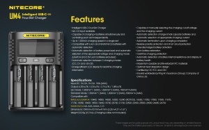 Nitecore UM4 - Incarcator USB Inteligent 4 Sloturi - Img 19