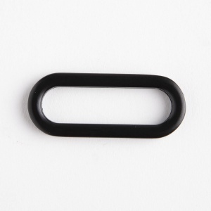 Pasant metalic plin 38 mm, negru mat sau negru lucios - Tandy Leather