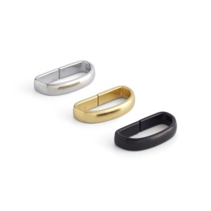 Pasanti metalici pentru curele, alama masiva, alama nichelata sau negru lucios - Tandy Leather